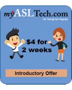 myASLTech $4 Introductory Offer